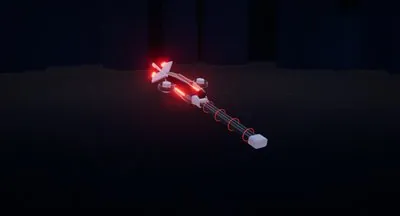 A Lancer sniper machine aiming a long rail